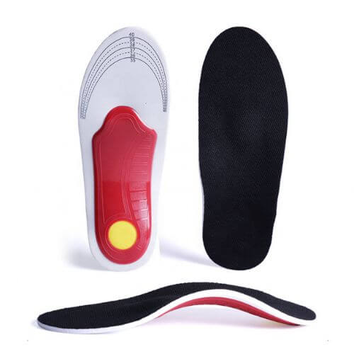 Orthotic insoles for enhanced foot support and comfort, designed to alleviate pain from conditions like flat feet, plantar fasciitis, and improve posture throughout the day.