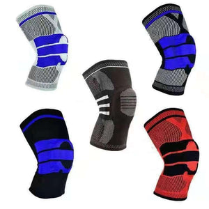 Knee compression sleeve for providing support and relief, designed to reduce pain and inflammation while improving stability and mobility during physical activities.