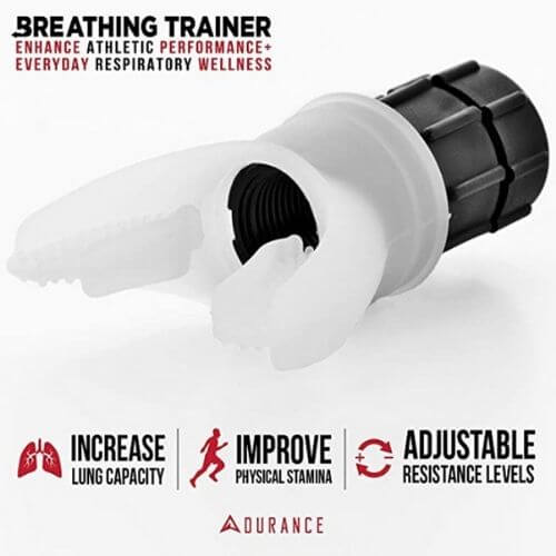 Lung breath trainer for improving respiratory strength and endurance, designed to enhance lung capacity and support better breathing through adjustable resistance.