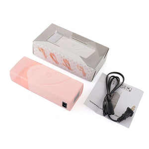 Depilatory wax heater for safe and even wax melting, designed to provide a smooth, professional waxing experience at home with adjustable temperature control.