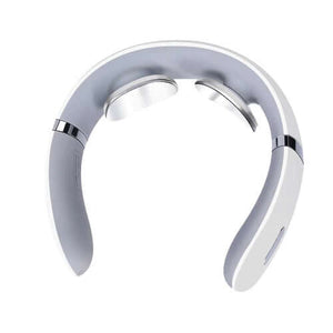 Portable neck massager for on-the-go relief, designed to soothe neck pain and tension with adjustable settings for comfort and relaxation anywhere