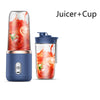 Portable electric juicer cup for on-the-go fresh juices, designed to blend fruits and vegetables effortlessly, providing a convenient and nutritious drink anytime, anywhere.