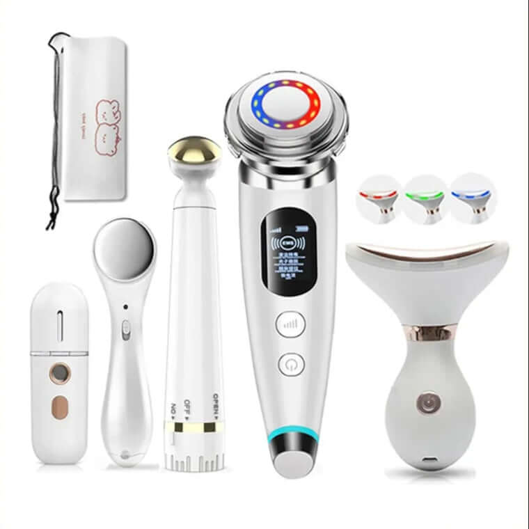 EMS skin tightening rejuvenation kit for firming and toning, designed to stimulate collagen production and improve skin elasticity for a youthful, radiant appearance.