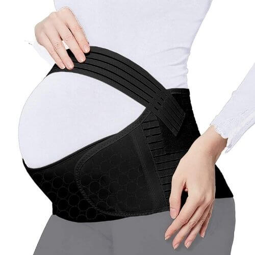 Pregnant belly band for supporting the lower back and abdomen, designed to relieve pregnancy-related discomfort and provide comfort during daily activities.