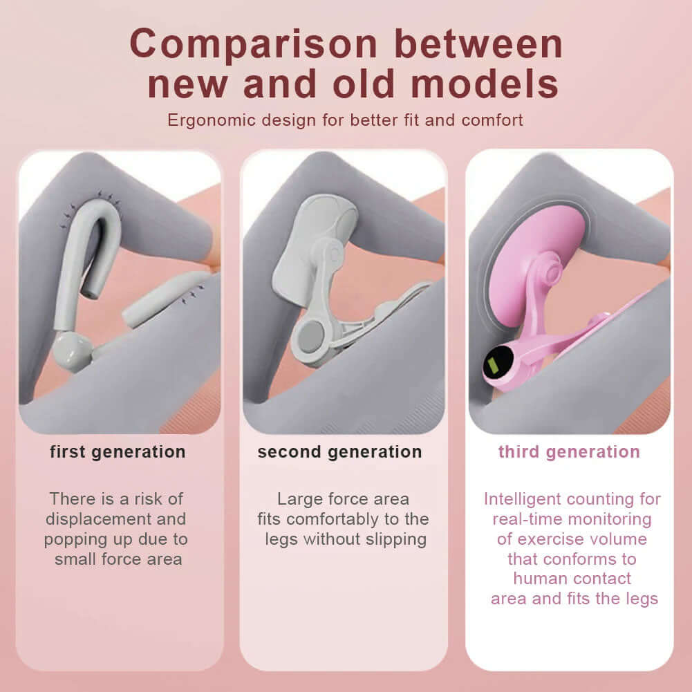 Pelvic floor muscle trainer for strengthening and toning pelvic muscles, designed to improve bladder control, support postpartum recovery, and enhance overall pelvic health.