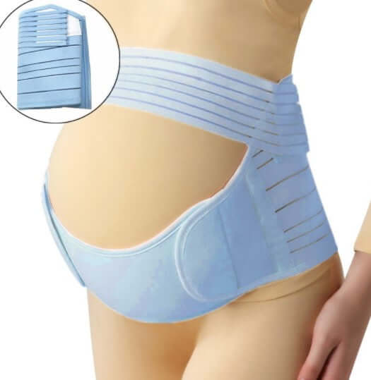 Pregnant belly band for supporting the lower back and abdomen, designed to relieve pregnancy-related discomfort and provide comfort during daily activities.