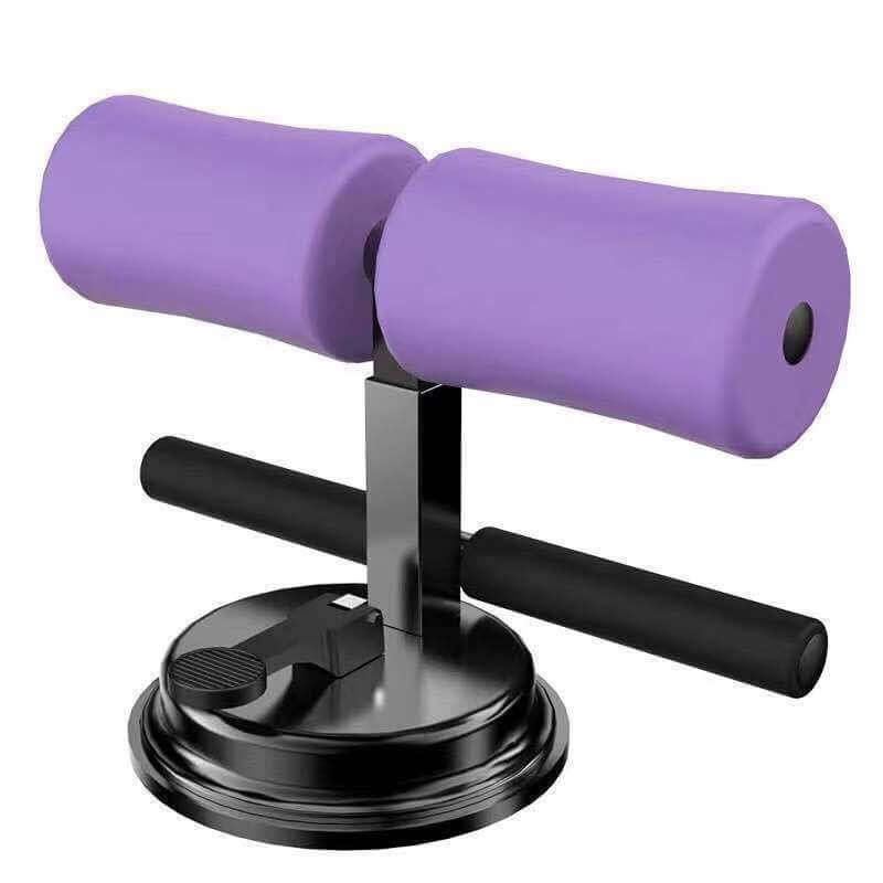 Suction sit-up bar for effective core workouts, designed to provide firm support during sit-ups and crunches, easily attaching to smooth surfaces for added stability.