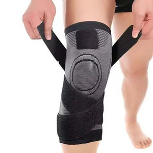 Pressurized elastic knee pads for enhanced support and comfort, designed to relieve knee pain, improve stability, and provide protection during physical activities or recovery.