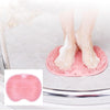 Foot massage and scrubbing mat for rejuvenating foot care, designed to exfoliate, stimulate circulation, and provide a relaxing massage for tired, sore feet.