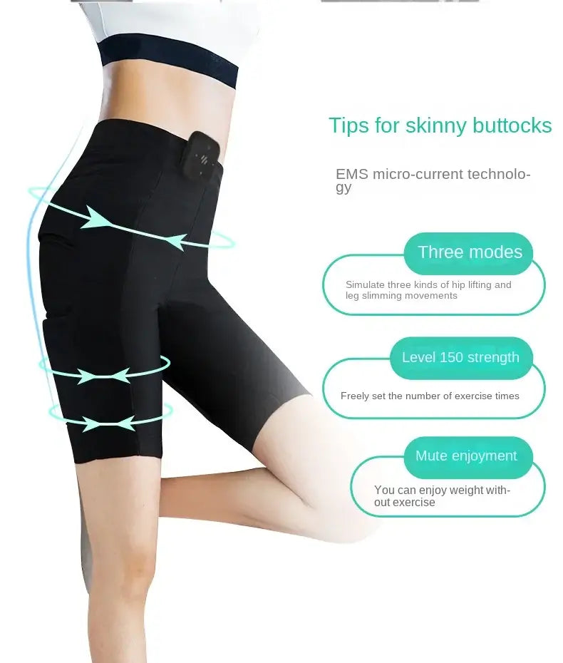 Pelvic floor trainer EMS shorts for strengthening and toning, designed to improve pelvic health, support postpartum recovery, and enhance muscle control with EMS technology.